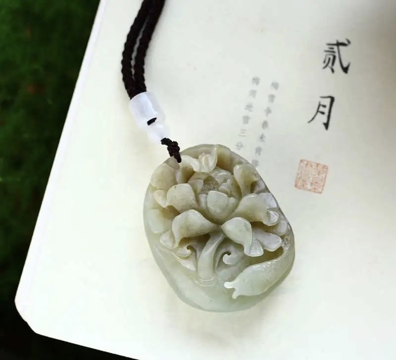 ｜冷门出品｜精选专拍·第壹拾玖场· 和田玉糖白玉花开富贵有余【配证书】｜尺寸详见图片