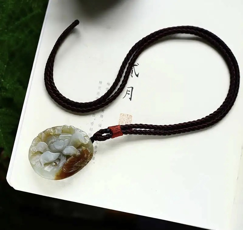 ｜冷门出品｜精选专拍·第壹拾玖场· 天然和田玉且末糖花开富贵【配证书】｜尺寸详见图片