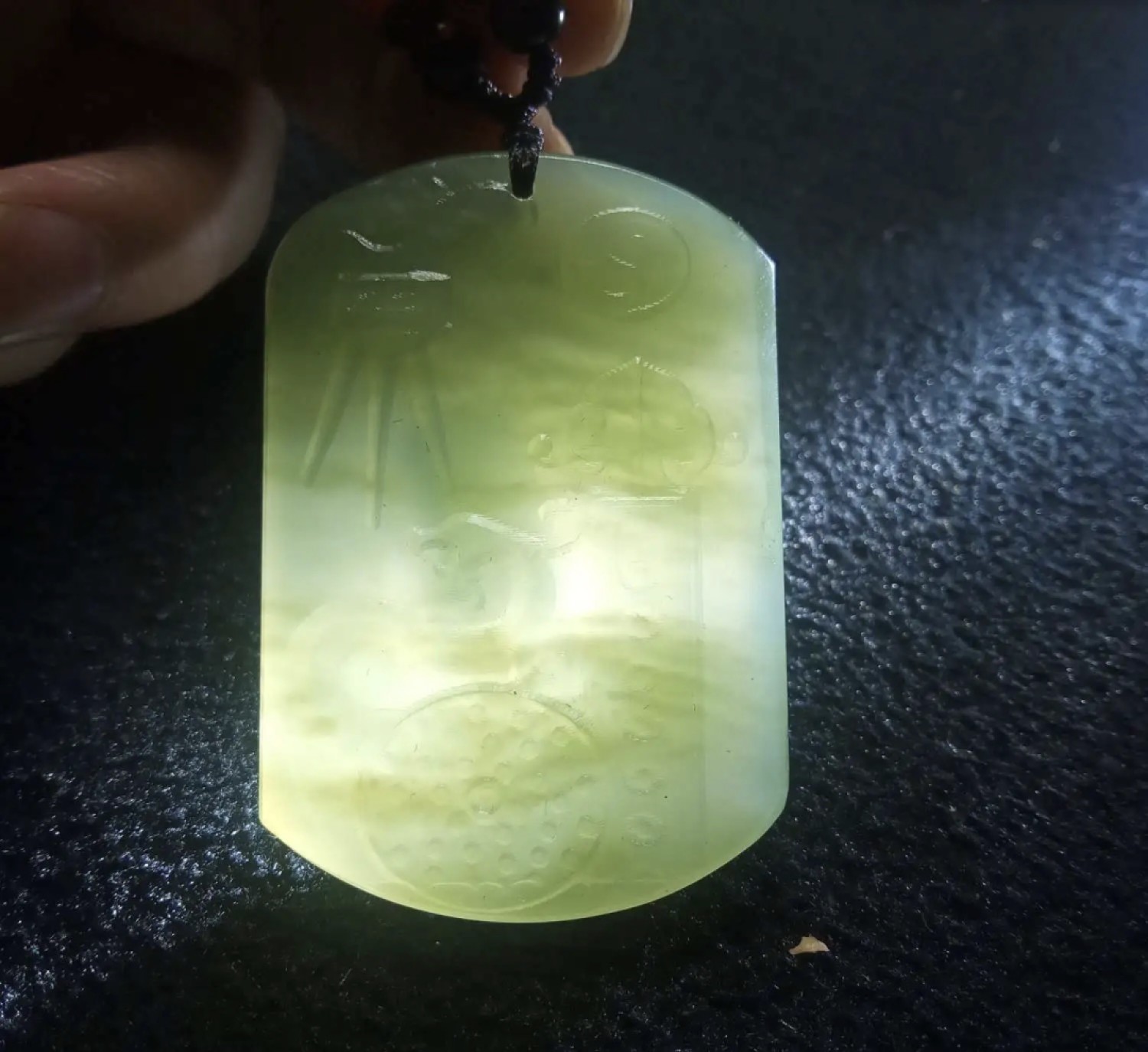 ｜冷门出品｜精选专拍·第壹拾玖场· 和田玉青白玉复古龙牌玉牌【附证书】｜尺寸详见图片