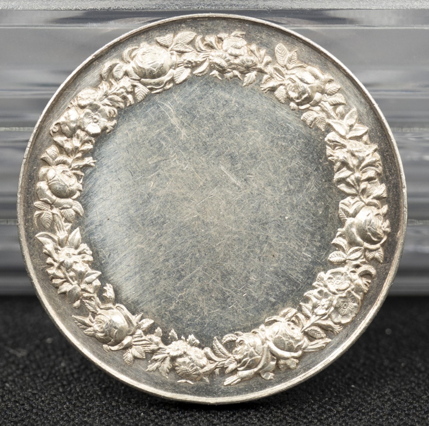 万国钱币拍卖第005期 法国1900年左右镜面未使用爱的印记结婚银章