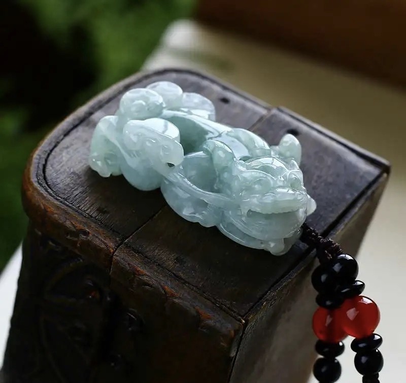 ｜冷门出品｜精选专拍·第壹拾玖场· 天然翡翠聚财貔貅【附证书】｜尺寸详见图片