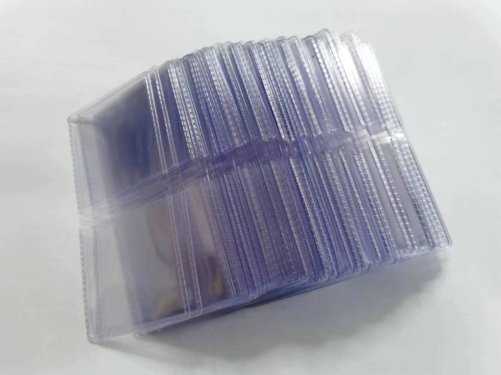 塑料币夹 送评袋 5cm*5cm 双侧袋 100个/包
