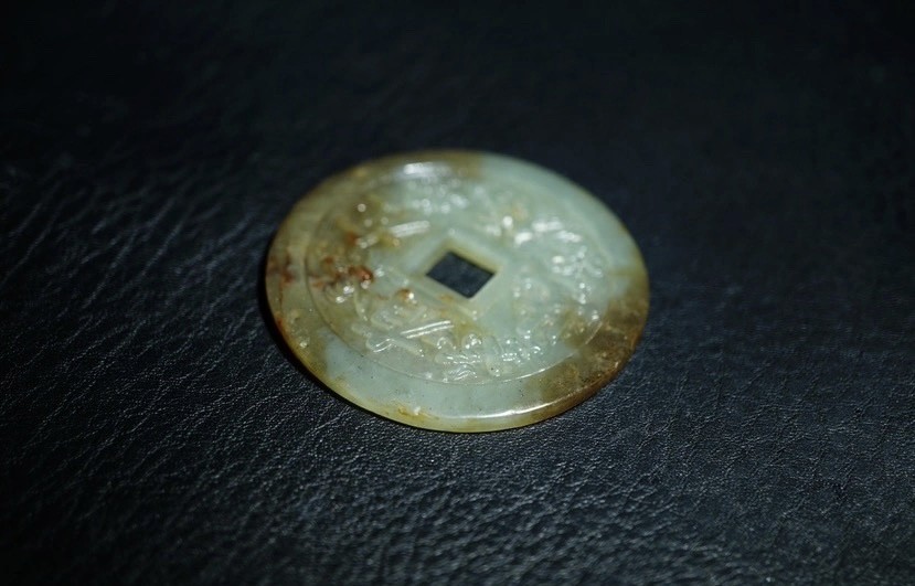 ｜冷门出品｜精选专拍·第壹拾玖场· 明清工老和田玉玉钱把件｜尺寸详见图片