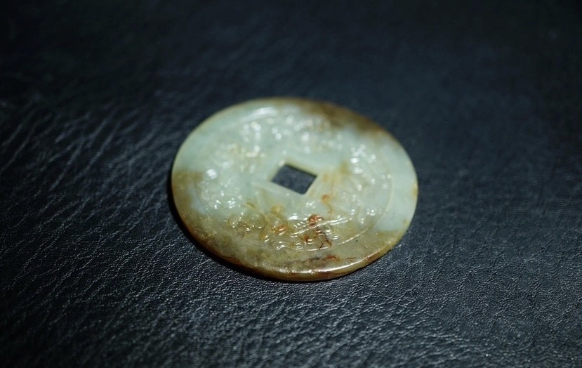 ｜冷门出品｜精选专拍·第壹拾玖场· 明清工老和田玉玉钱把件｜尺寸详见图片