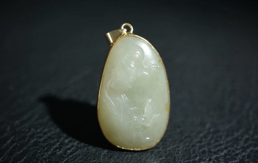 ｜冷门出品｜精选专拍·第壹拾玖场· 苏工老和田玉观音挂件｜尺寸详见图片