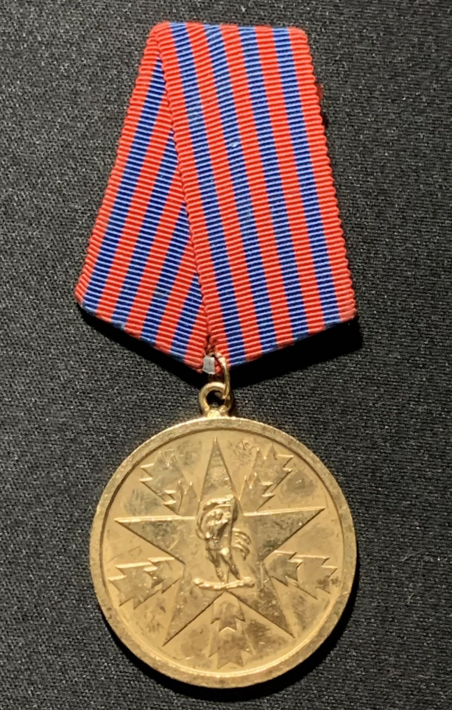 紫瑗钱币——第262期拍卖 南斯拉夫社会主义共和国 人民功勋 奖章 铜质