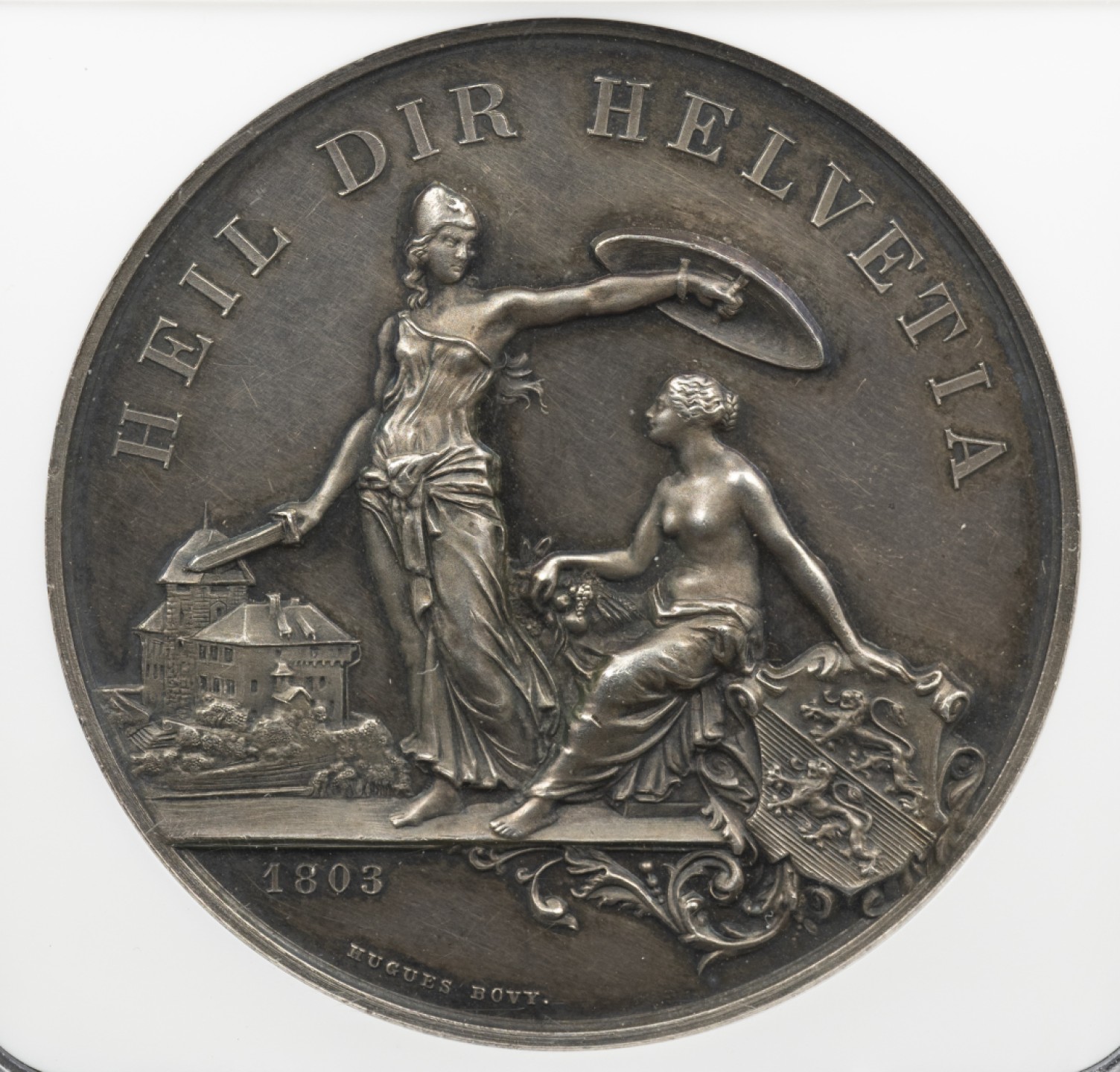 万国钱币拍卖第005期 1890瑞士弗劳恩菲尔德射击节大银章