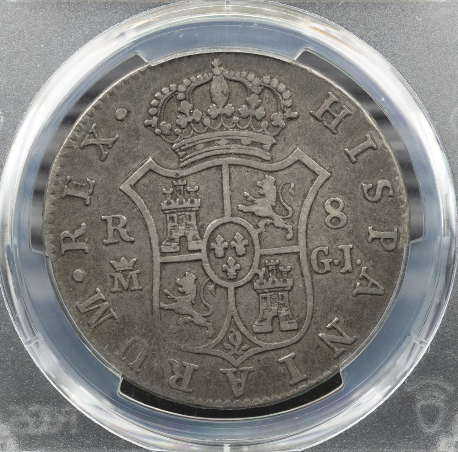 万国钱币拍卖第005期 1816MGJ西班牙本土费迪南七世8里亚尔