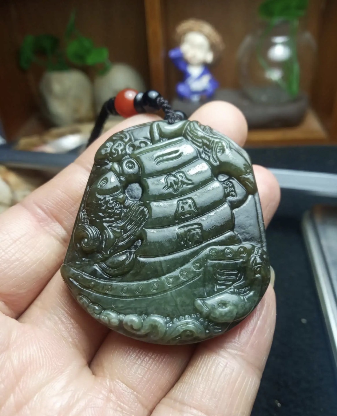 ｜冷门出品｜精选专拍·第壹拾玖场· 和田玉且末糖玉一帆风顺【附证书】｜尺寸详见图片
