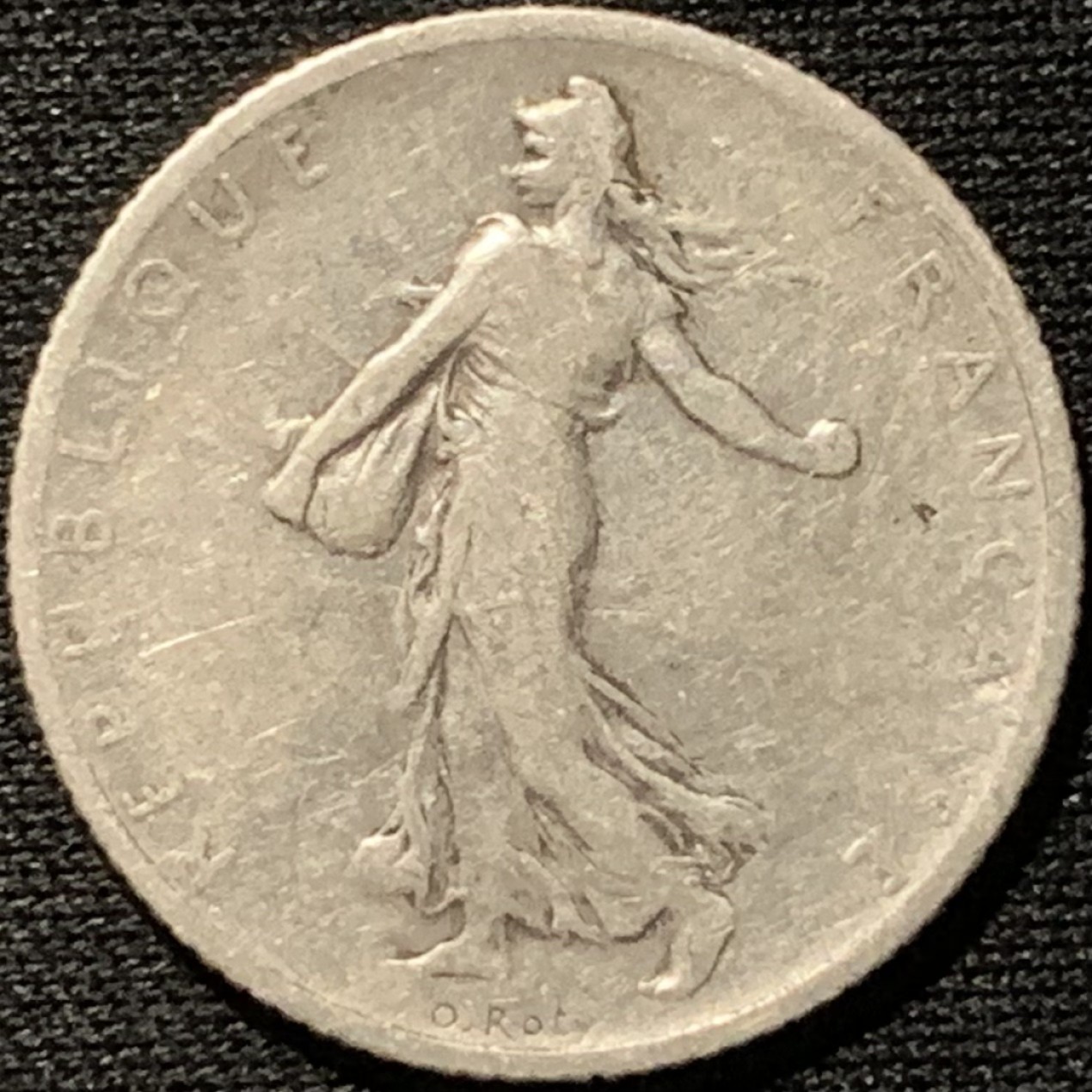 紫瑗钱币——第317期拍卖 法国 1905年 播种女神 1法郎 5克 0.835银