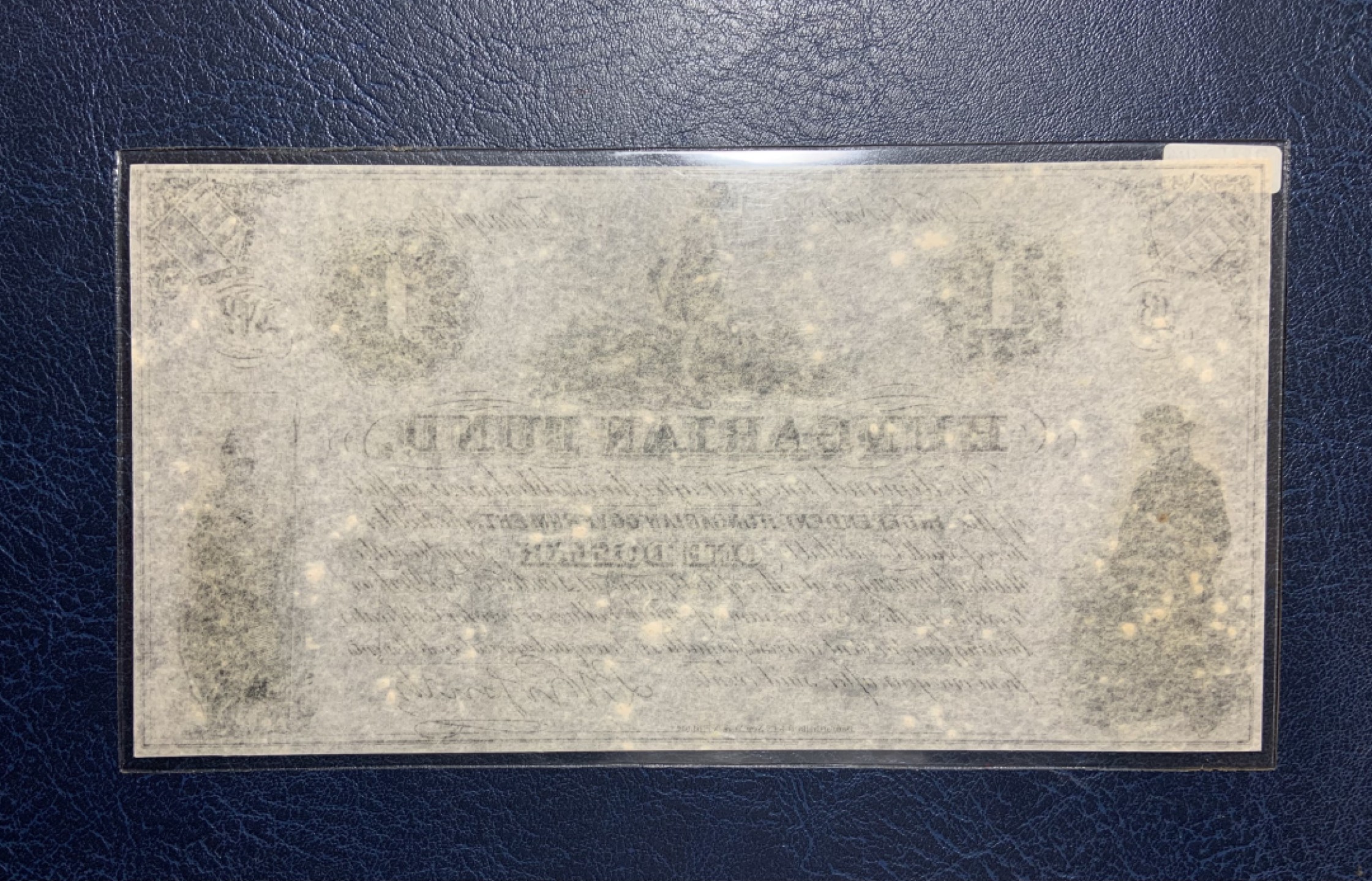 收藏联盟Quantum Auction 第246期拍卖 匈牙利1856年1福林带签实票  品相UNC 背面一个小黄点
