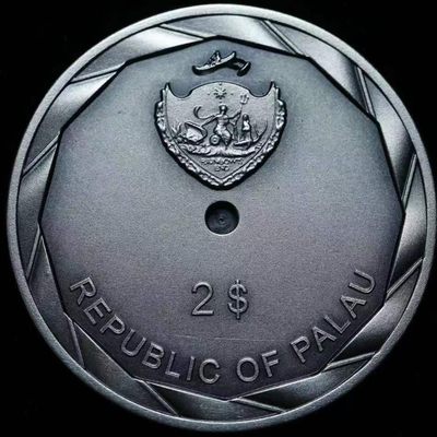 【币将精彩】世界钱币拍卖拍卖（2026-4-28） 帕劳2019年照相术180年纪念银币 