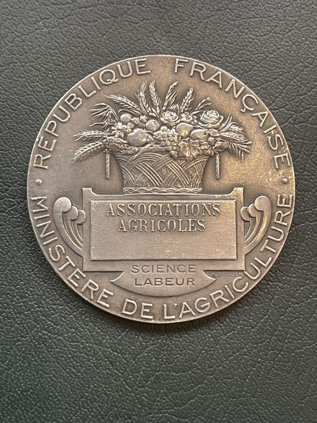 第八场，欧洲艺术章牌代币拍卖（实时专场，机器自动拍卖，请提前出好价格） 法国农业播种者银章