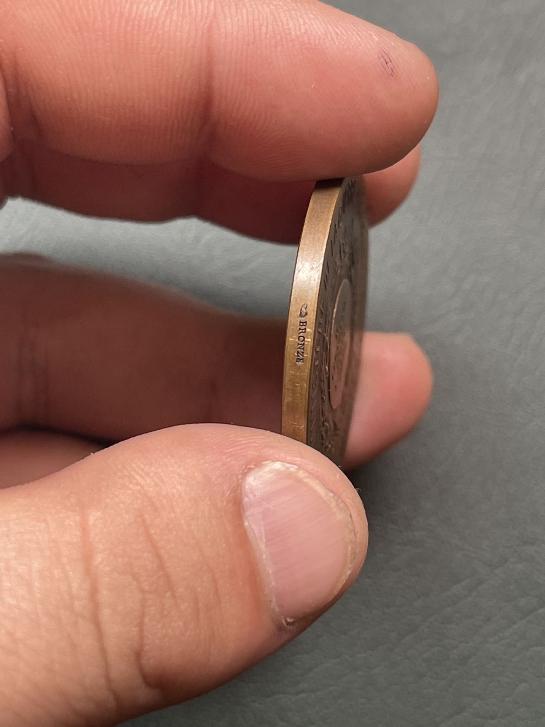 第八场，欧洲艺术章牌代币拍卖（实时专场，机器自动拍卖，请提前出好价格） 法国玛丽安娜花环艺术铜章