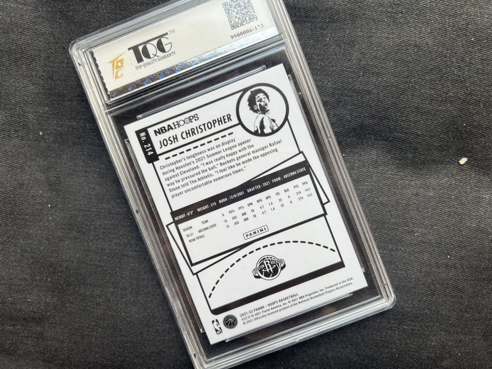 【稀奇送评】福利限时拍专场【第11期】 【帕尼尼】2021 克里斯托弗