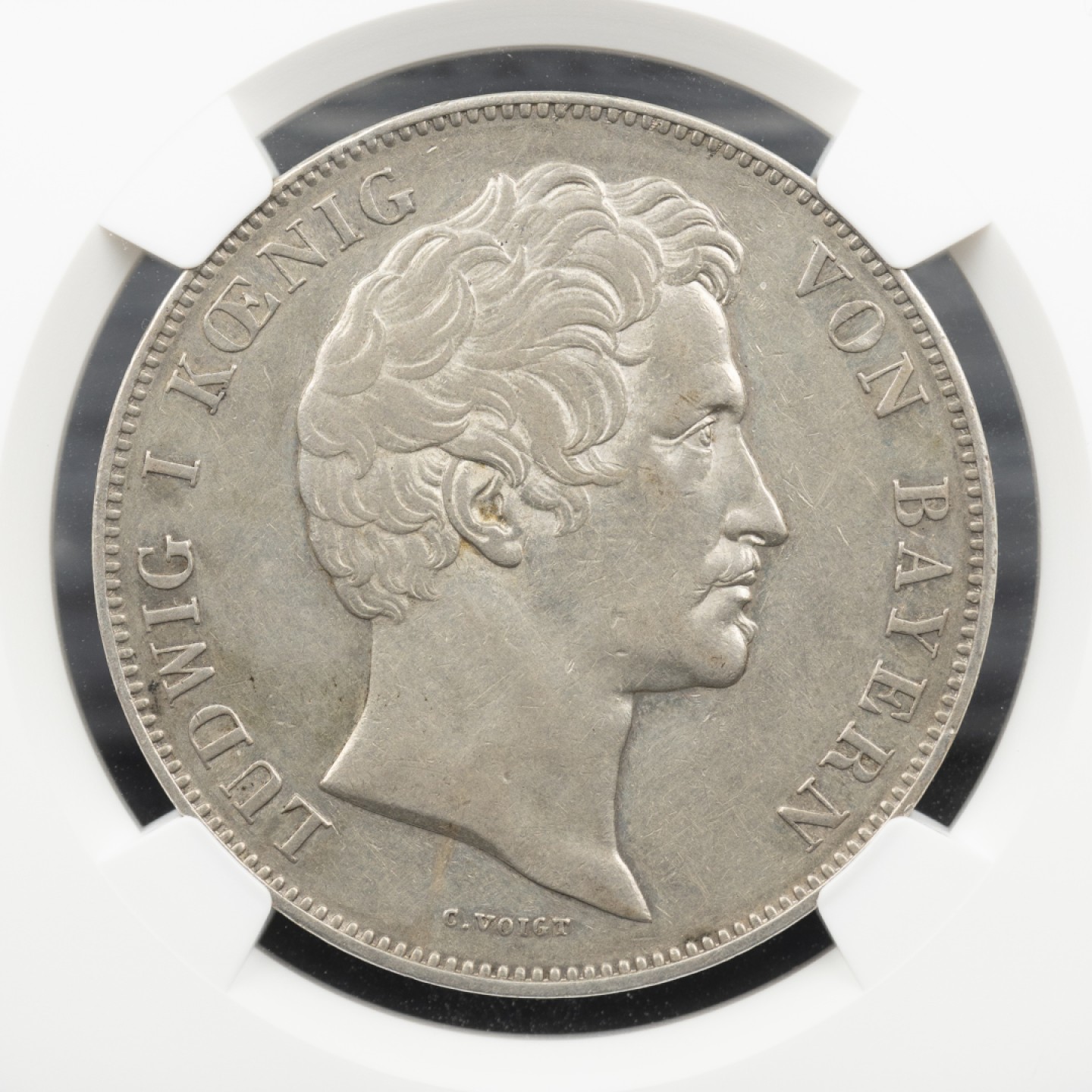 万国钱币拍卖第005期 1845巴伐利亚皇孙2泰勒大银，历史泰勒中最漂亮最受欢迎的品种，去年63成交过3万。