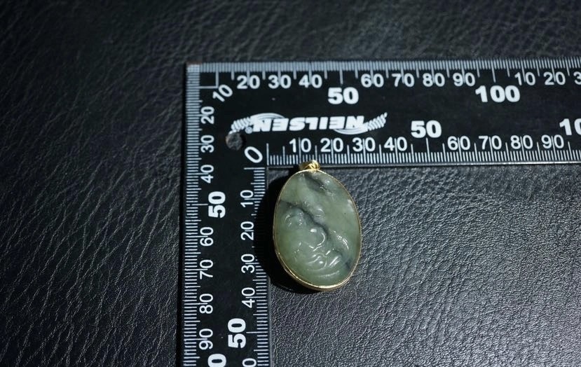 ｜冷门出品｜精选专拍·第贰拾场· 苏工老和田玉青花籽料莲花挂件