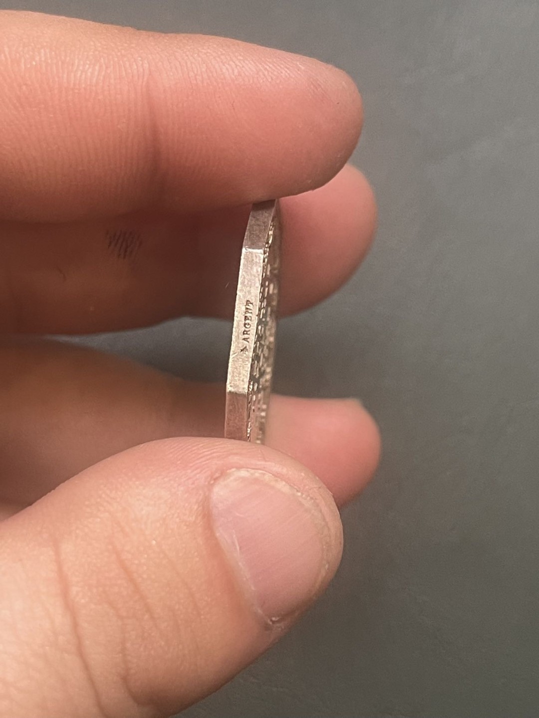 第八场，欧洲艺术章牌代币拍卖（实时专场，机器自动拍卖，请提前出好价格） 法国塞纳-奥贝塞纳河酒吧八角银章