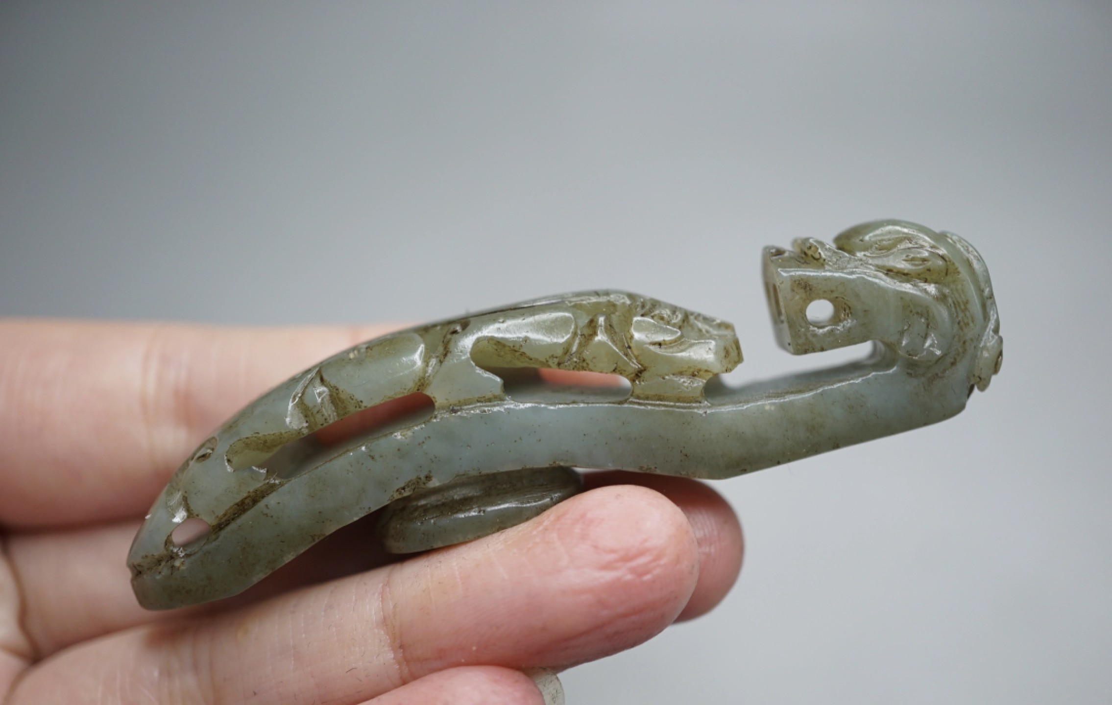 ｜冷门出品｜精选专拍·第贰拾场· 苏工和田玉龙勾配饰