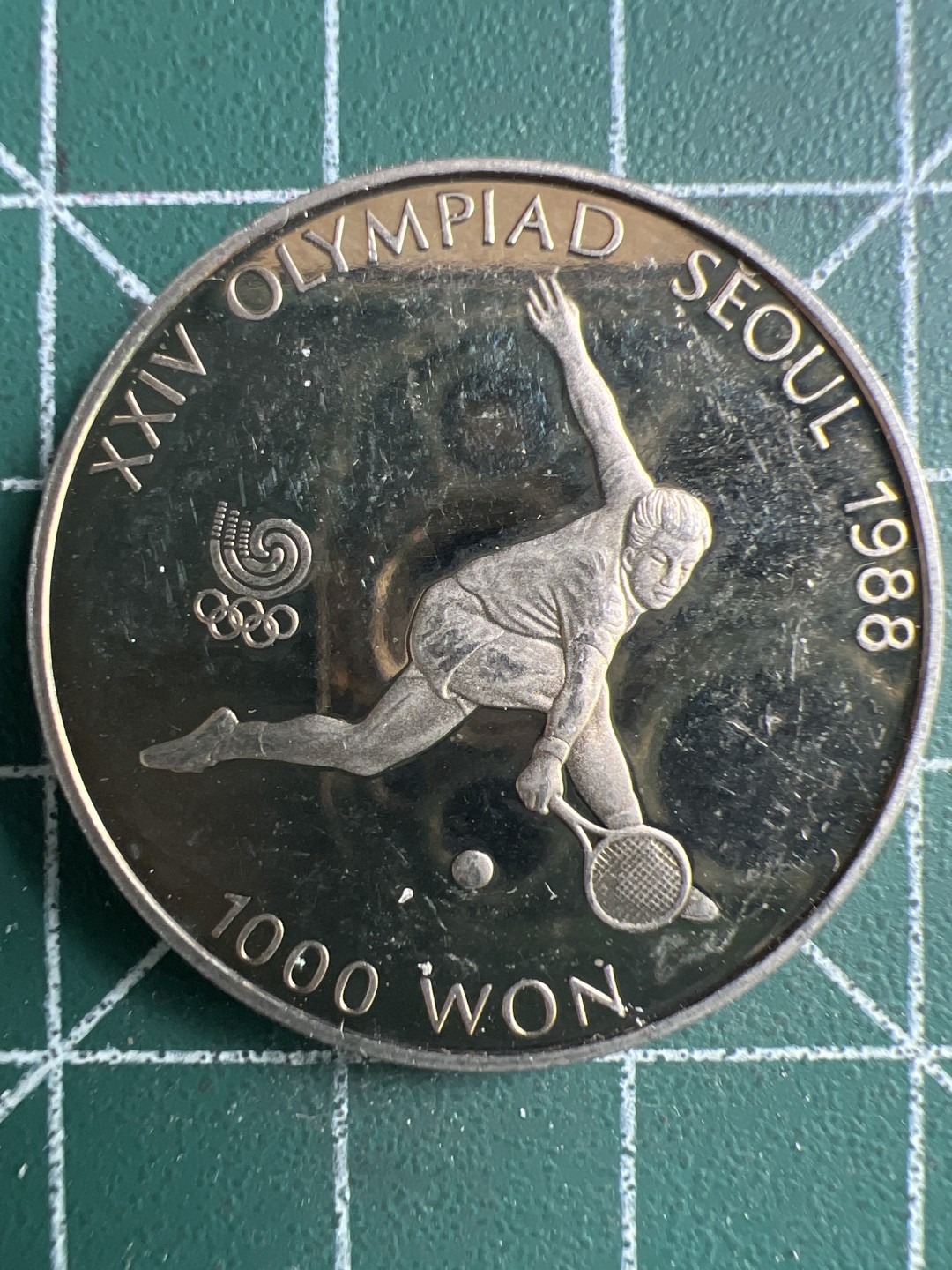 泡泡堂微拍第一 一 三幕硬币捡漏可累计专场👿👿，累计满二十元包邮，接受代拍业务 韩国汉城奥运会1000元纪念币