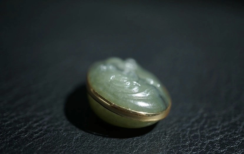 ｜冷门出品｜精选专拍·第贰拾场· 苏工老和田玉青花籽料莲花挂件