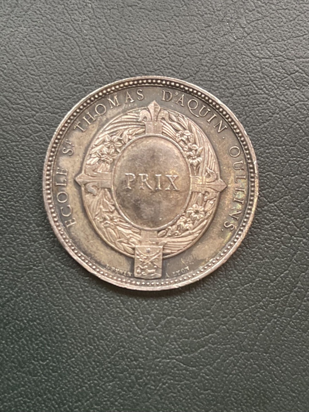 第八场，欧洲艺术章牌代币拍卖（实时专场，机器自动拍卖，请提前出好价格） 法国宗教学校银章