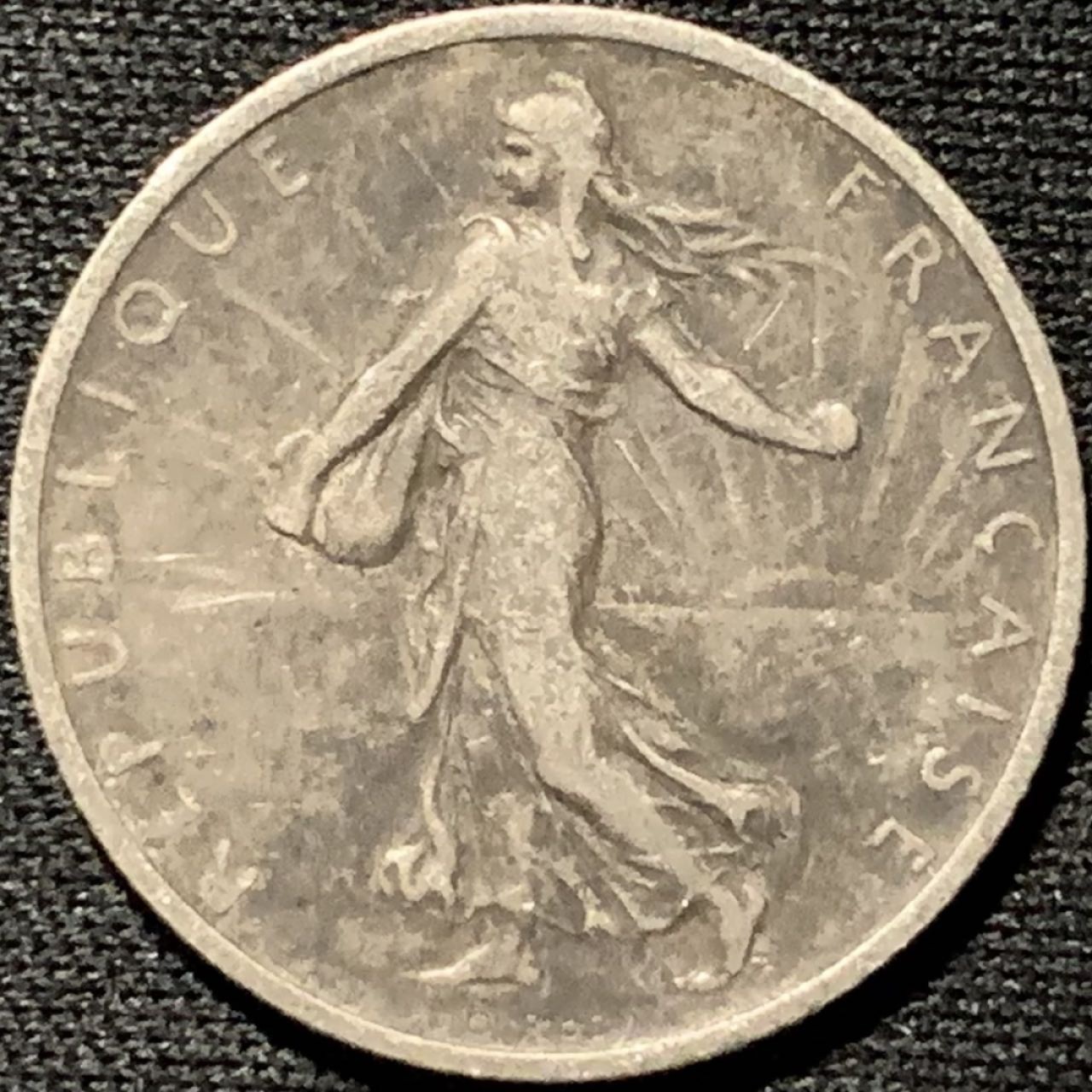 紫瑗钱币——第264期拍卖 法国 1898年 播种女神 1法郎 5克 0.835银