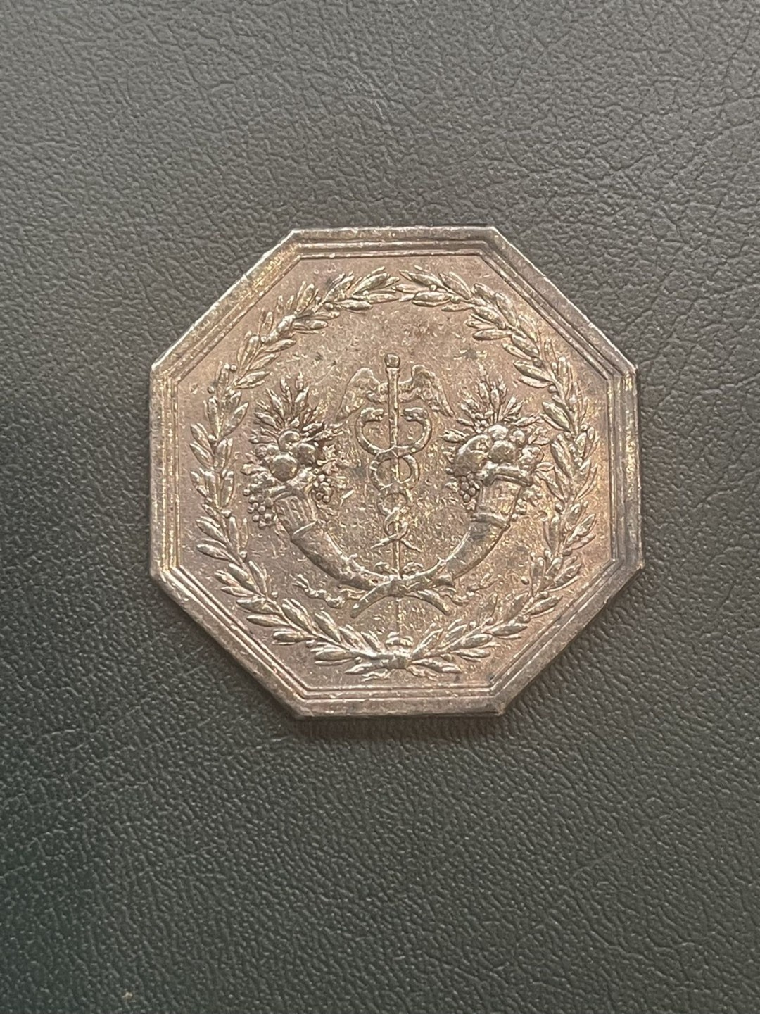 第八场，欧洲艺术章牌代币拍卖（实时专场，机器自动拍卖，请提前出好价格） 早期1776年贴现银行八角银章