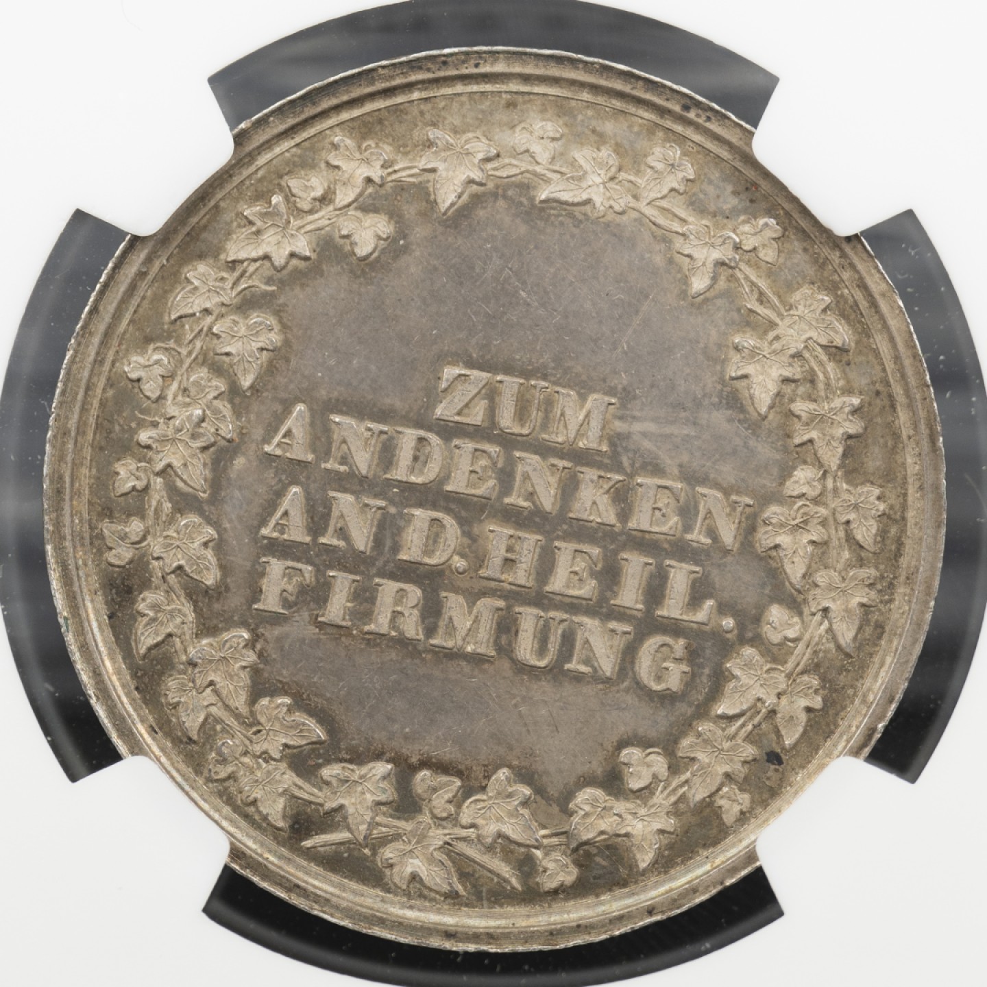 万国钱币拍卖第005期 1850年德国接受新教洗礼纪念银章，33MM