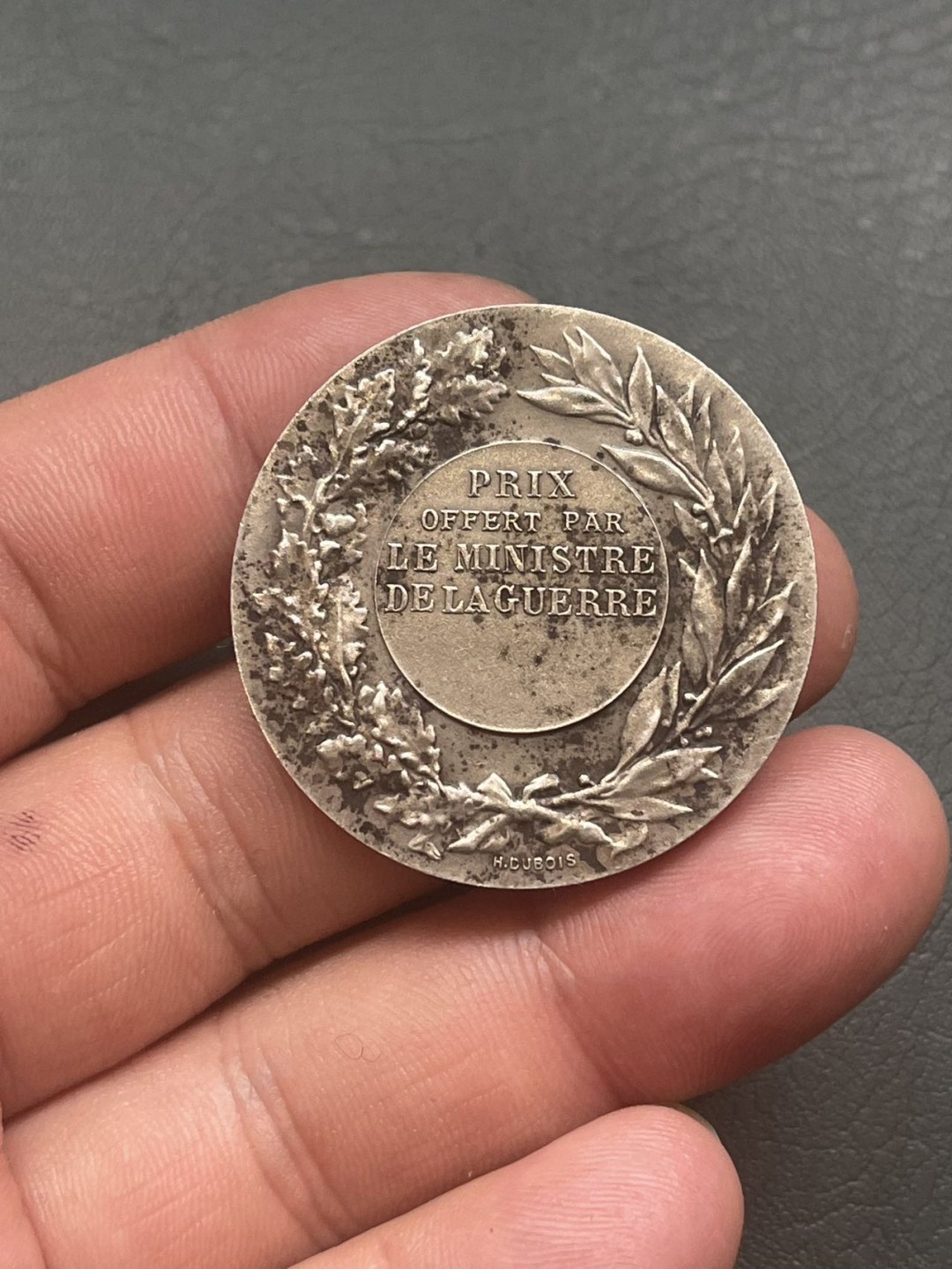 第八场，欧洲艺术章牌代币拍卖（实时专场，机器自动拍卖，请提前出好价格） 法国玛丽安娜花环银章