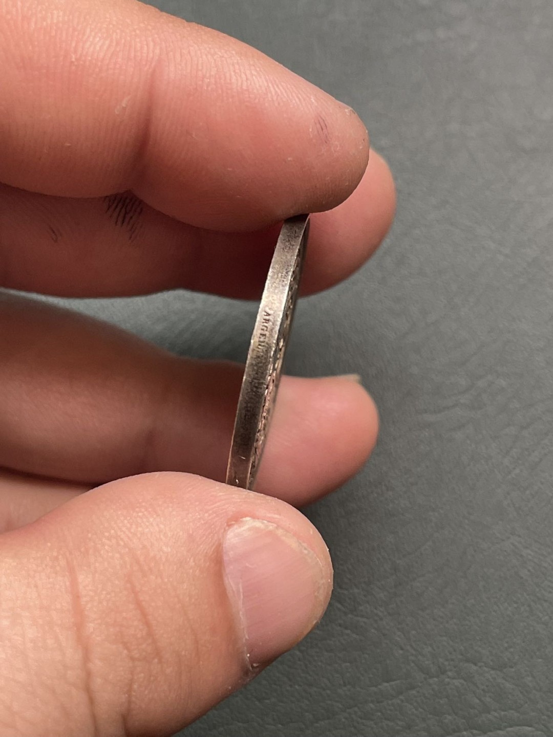 第八场，欧洲艺术章牌代币拍卖（实时专场，机器自动拍卖，请提前出好价格） 法国1824年朗迪斯区公证处银章