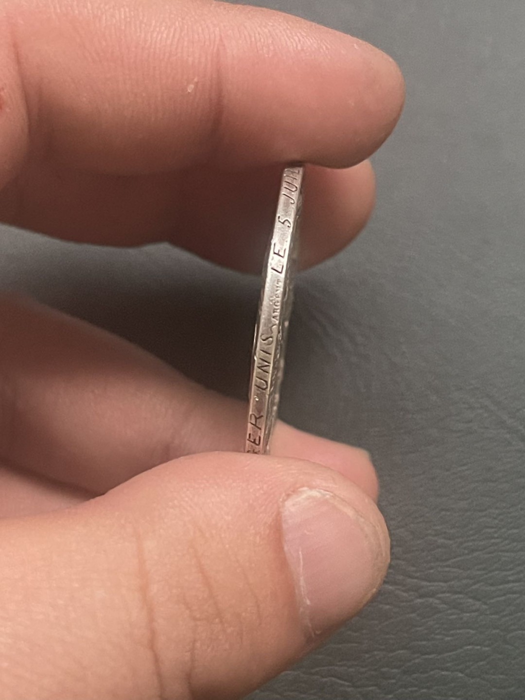 第八场，欧洲艺术章牌代币拍卖（实时专场，机器自动拍卖，请提前出好价格） 法国宗教祝福较大规格银质婚章