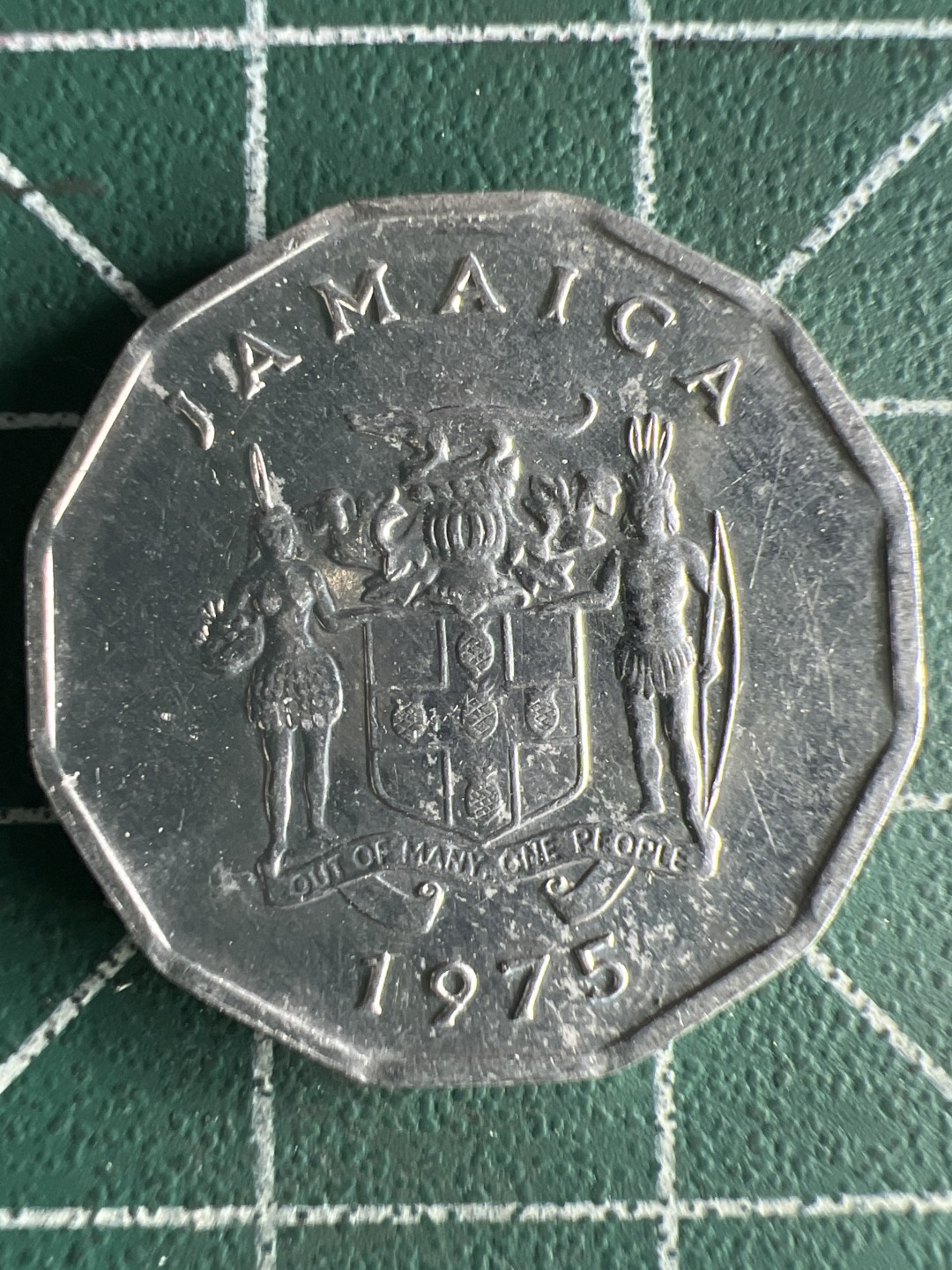 泡泡堂第267期  世界硬币 （无押金，捡漏，全场20包邮，偏远地区除外，接收代拍业务） 牙买加一分