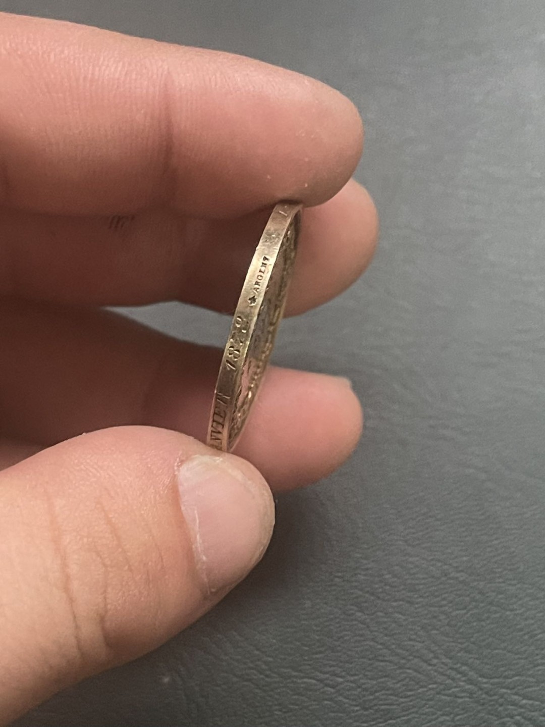 第八场，欧洲艺术章牌代币拍卖（实时专场，机器自动拍卖，请提前出好价格） 法国结婚纪念镀金银章