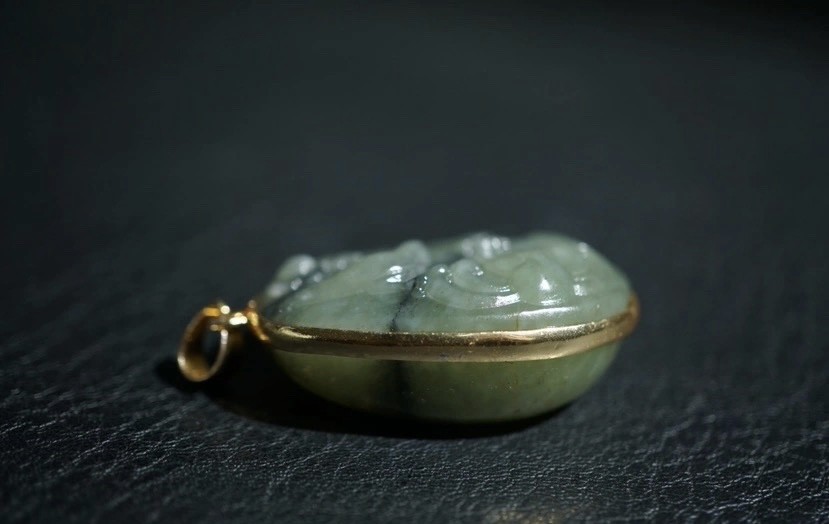 ｜冷门出品｜精选专拍·第贰拾场· 苏工老和田玉青花籽料莲花挂件