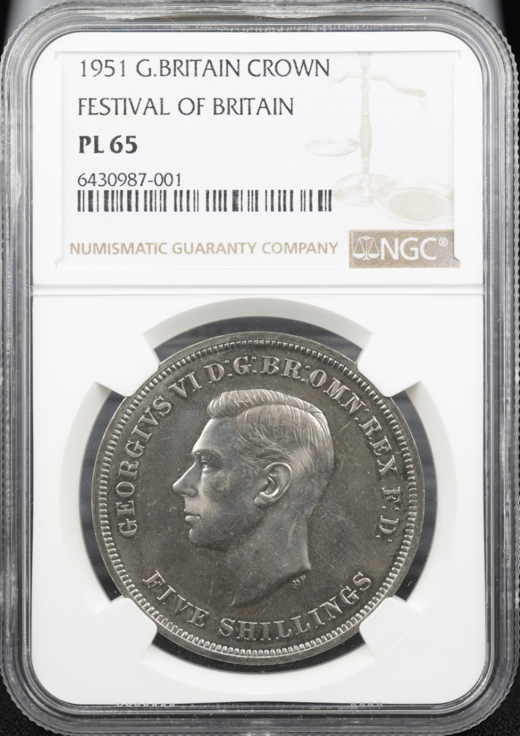 万国钱币拍卖第005期 1951英国乔治六世马剑镍币，最后的马剑。