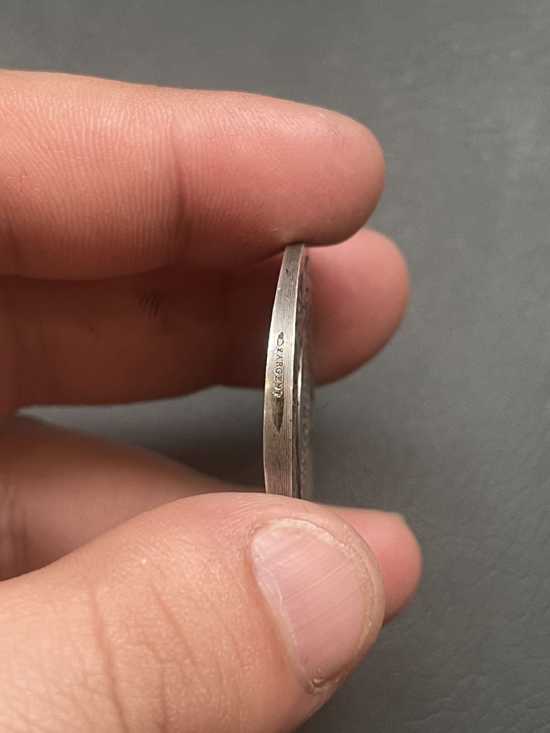 第八场，欧洲艺术章牌代币拍卖（实时专场，机器自动拍卖，请提前出好价格） 法国玛丽安娜花环银章