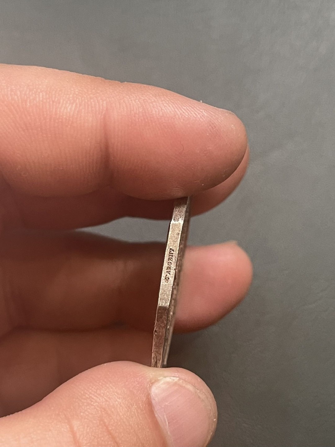 第八场，欧洲艺术章牌代币拍卖（实时专场，机器自动拍卖，请提前出好价格） 法国公证处法典八角银章