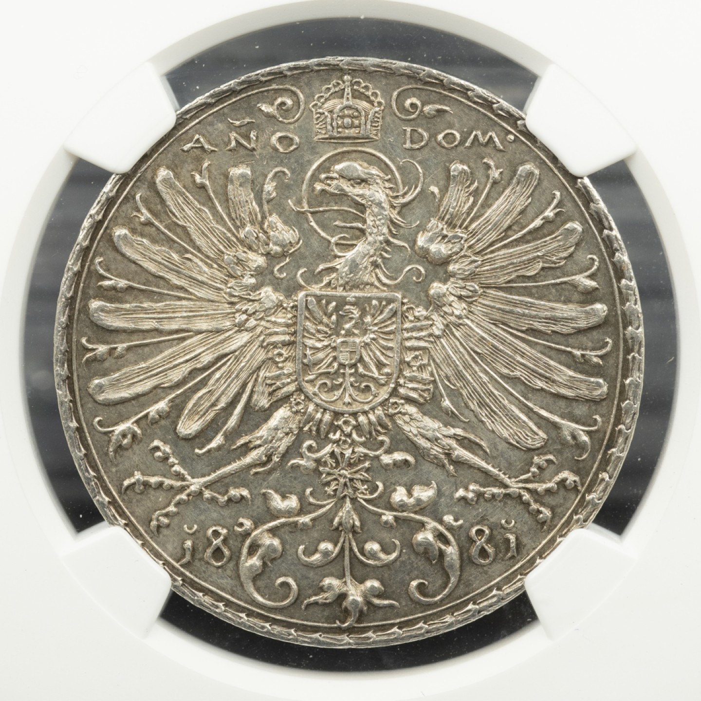 万国钱币拍卖第005期 1881年慕尼黑经典射击节五彩大银章