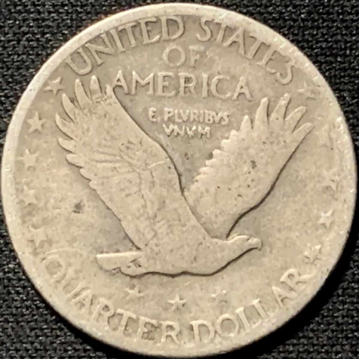 紫瑗钱币——第264期拍卖 美国 1928年 飞鹰 25美分 1/4美元 6.25克 0.9银