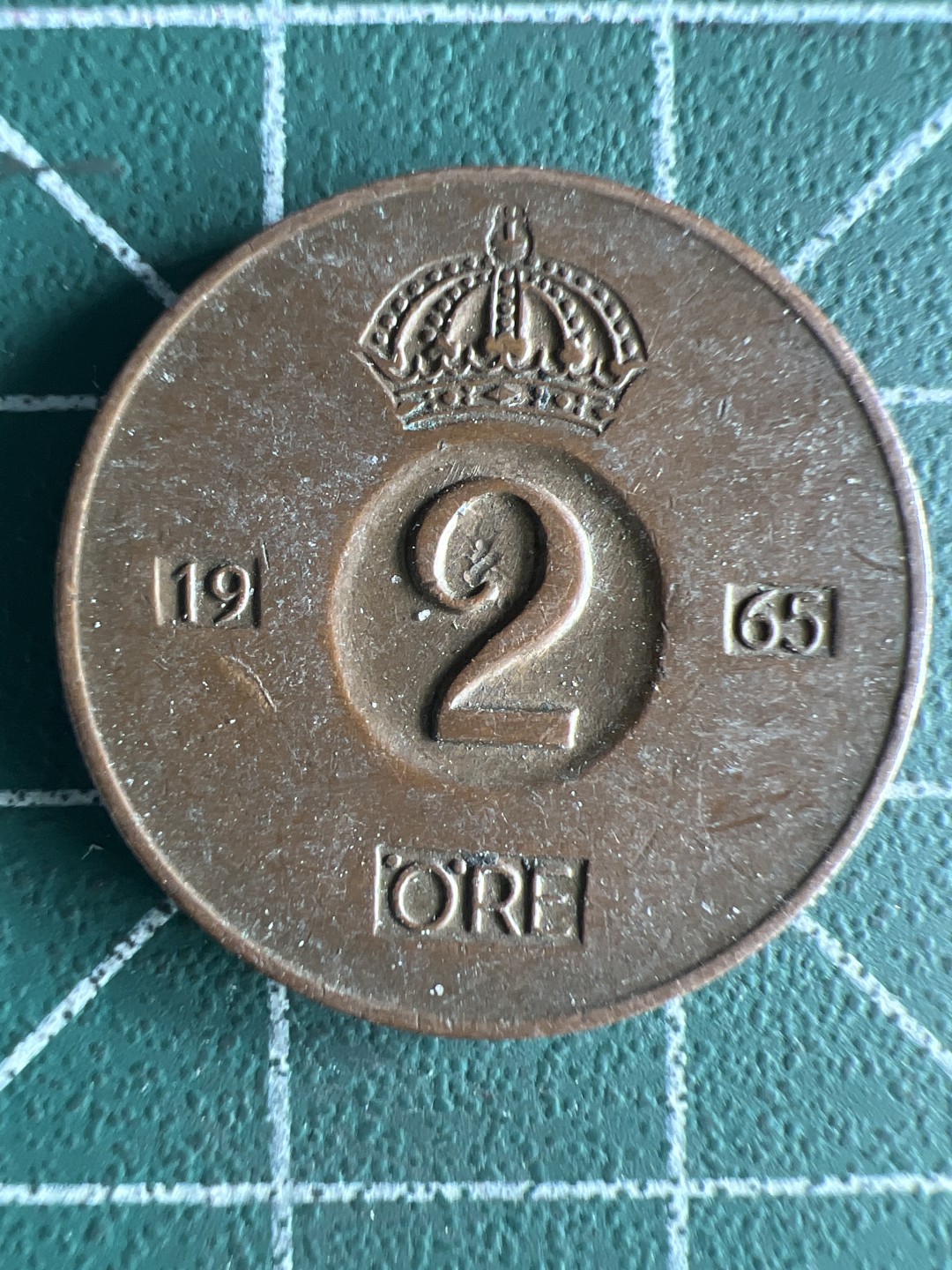 泡泡堂第267期  世界硬币 （无押金，捡漏，全场20包邮，偏远地区除外，接收代拍业务） 瑞典2欧尔