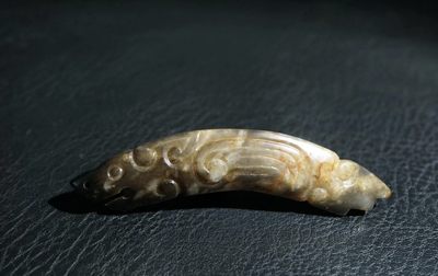 ｜冷门出品｜精选专拍·第贰拾场· - 明清工老和田玉玉龙把件