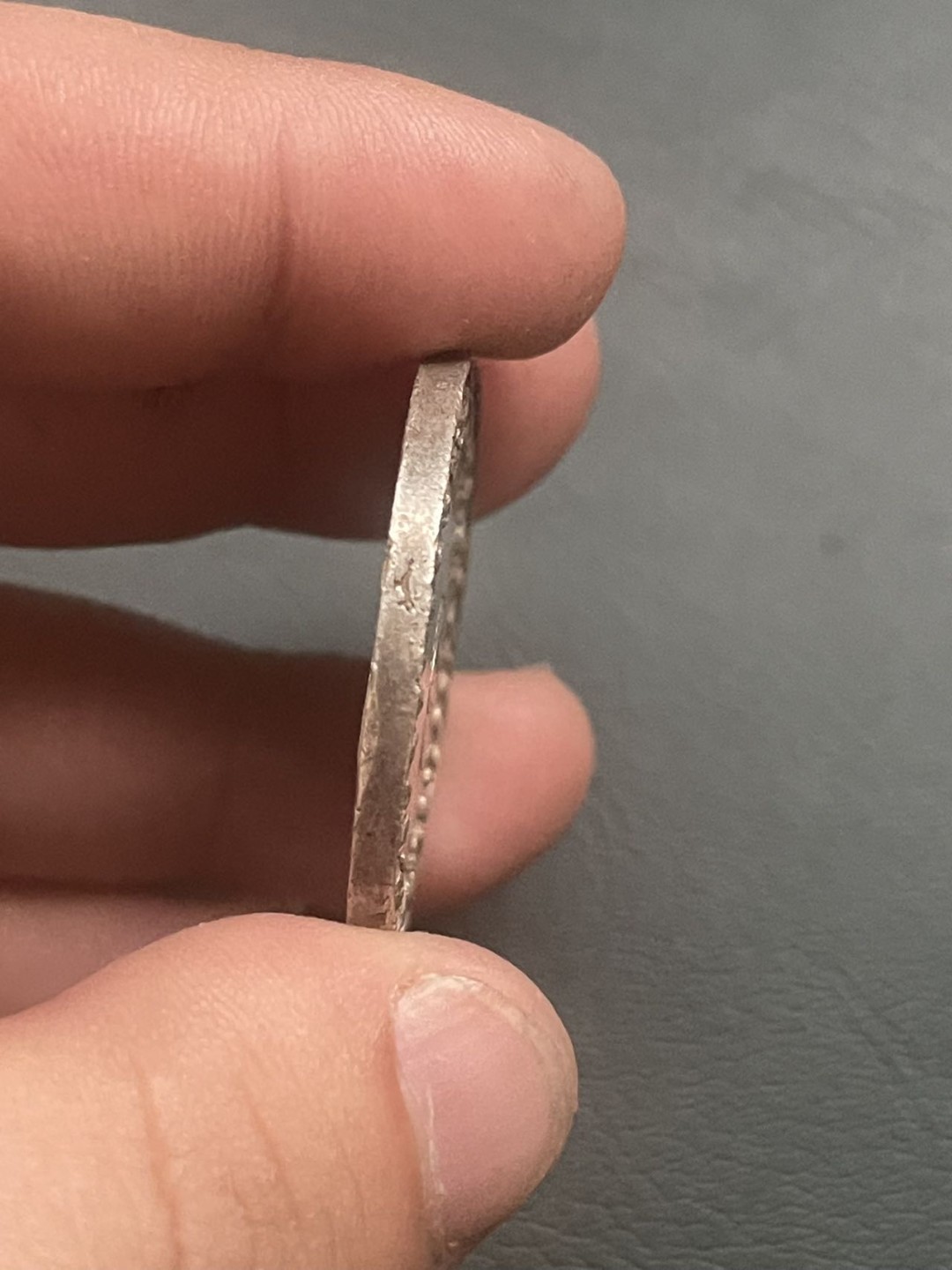 第八场，欧洲艺术章牌代币拍卖（实时专场，机器自动拍卖，请提前出好价格） 法国结婚较大规格银章（边有伤）