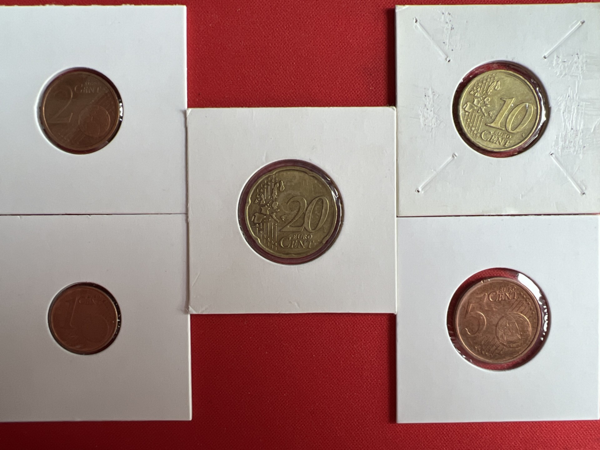 泡泡堂微拍第一 一 五幕硬币捡漏可累计专场👿👿，累计满二十元包邮，接受代拍业务 德国2002年D  5枚