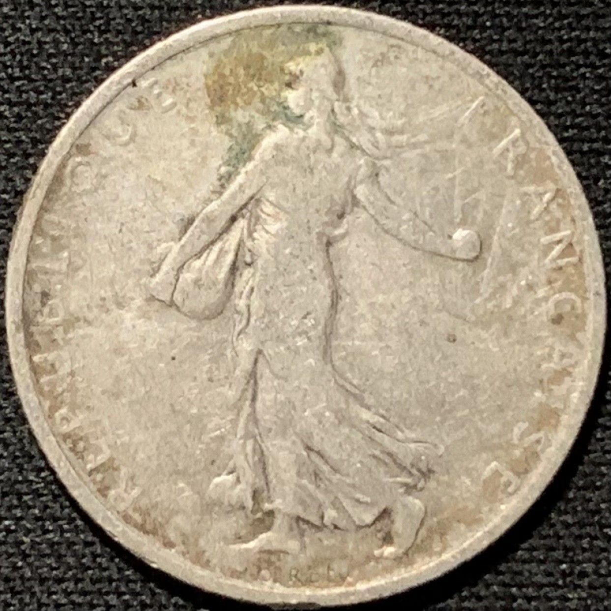 紫瑗钱币——第264期拍卖 法国 1901年 播种女神 1法郎 5克 0.835银