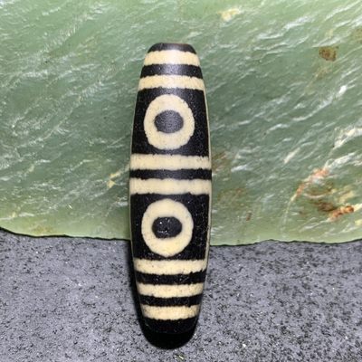 仅此一颗，精品四眼玛瑙天珠一颗， - 仅此一颗，精品四眼玛瑙天珠一颗，