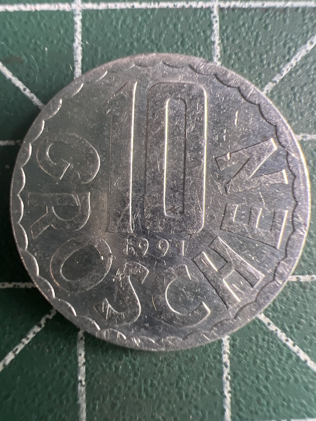 泡泡堂第326期  世界硬币 （无押金，捡漏，全场20包邮，偏远地区除外，接收代拍业务） 奥地利10格罗申