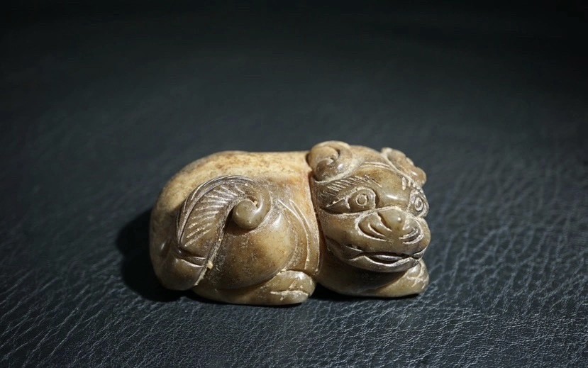 ｜冷门出品｜精选专拍·第贰拾壹场· 明清工老和田玉玉猫貔貅大把件摆件