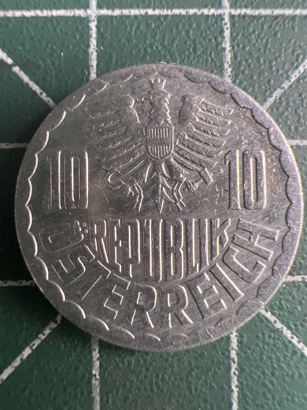 泡泡堂第326期  世界硬币 （无押金，捡漏，全场20包邮，偏远地区除外，接收代拍业务） 奥地利10格罗申