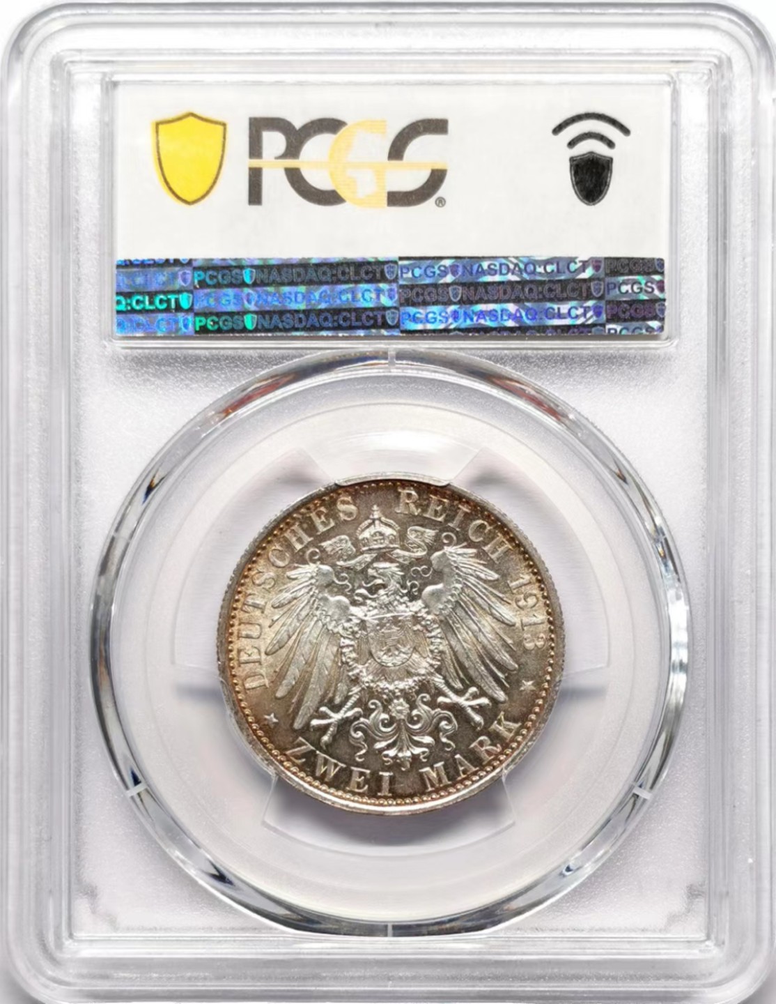 凡希社世界钱币微拍第二百三十四期 1913普鲁士戎装2马克PCGS-MS63